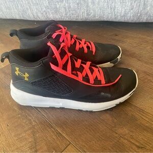 Under Armour Lockdown Black Unisex Basketball Shoes